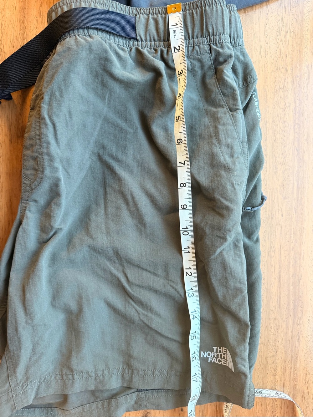 The North Face Charcoal Gray Elastic-Waist Shorts, bundle of TWO size XL - Picture 4 of 9
